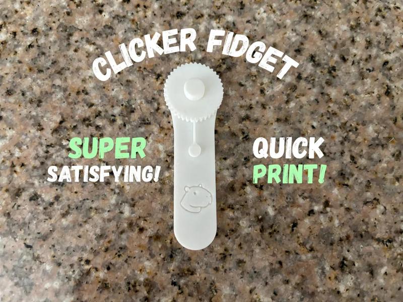 Fidget Clicker (Ratchet) – Simple and Satisfying!