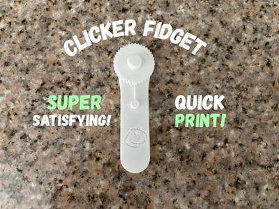 Fidget Clicker (Ratchet) – Simple and Satisfying!