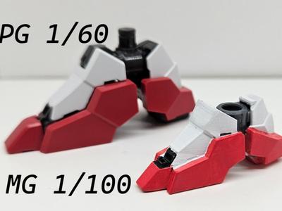 Ver. 1.5 Feet for 1/100 GN-001 Exia