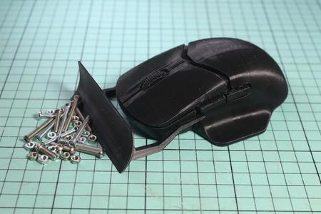 Dozer blade atachment for HyperX mouse