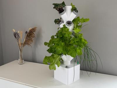 Indoor and Outdoor Hydroponic Tower