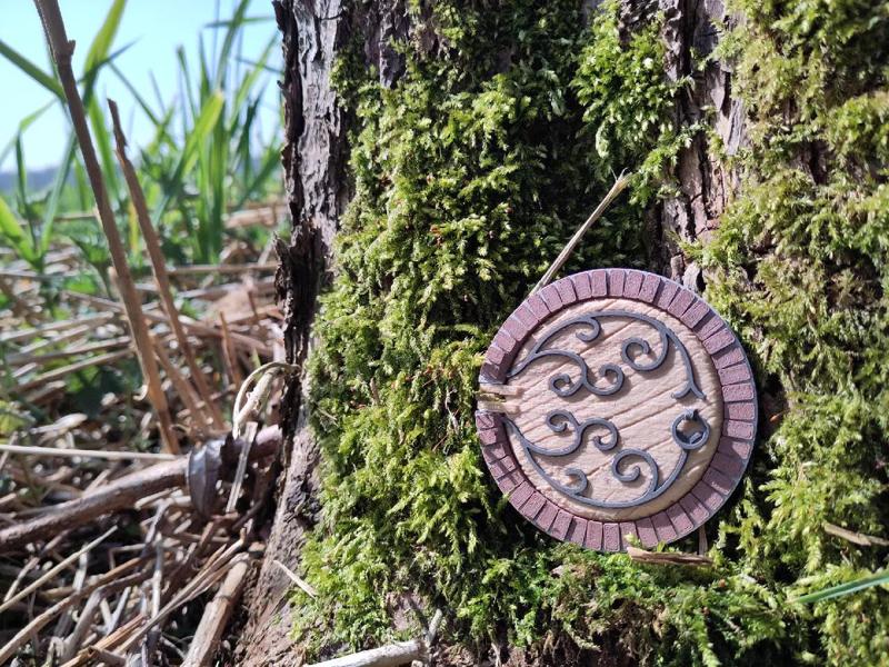 Decorative hobbit Door