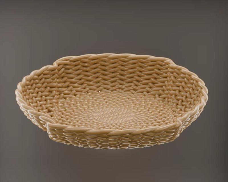 Elegant and Functional Woven Easter Basket