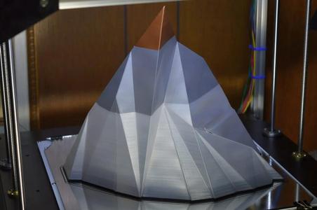 Low-Poly Ice Berg (Spiral Vase Test)