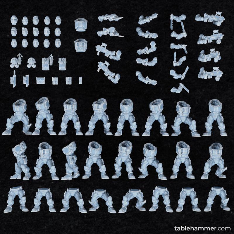 Spec Ops – modular kit (Human Space Corps)