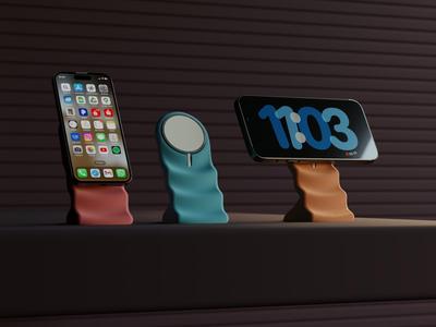 iPhone Charging Stand. Magsafe Stand for iPhone