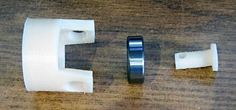 Simple hanging spinner, can be used for hanging basket for loose filament, fruit or whatever