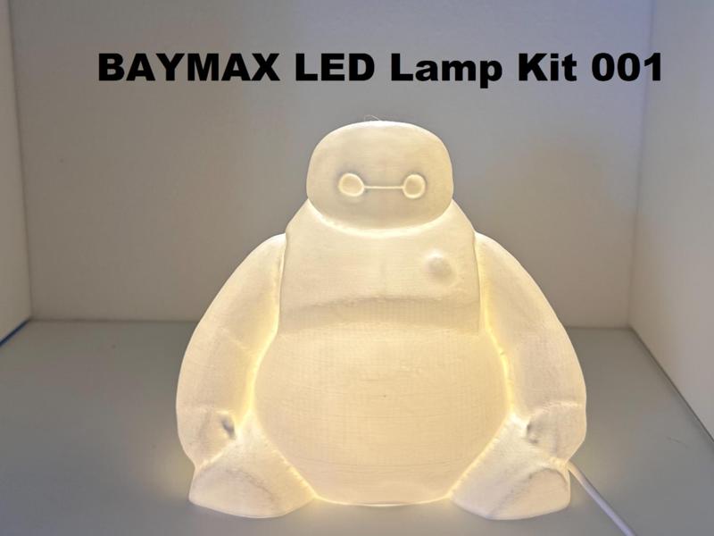 Baymax LED lamp kit 001