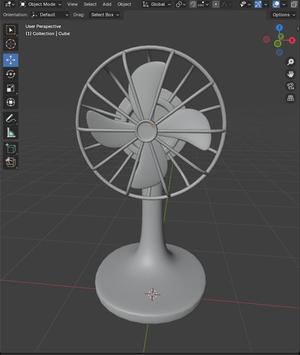 table fan