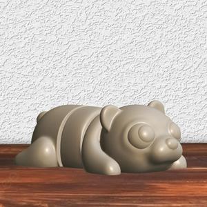 Playful Panda & Baby Bear Flexy Fidget Toys