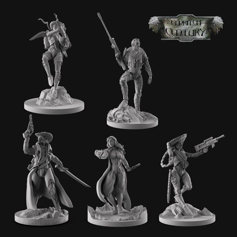 Eldritch Century – ORIGINS – Atlantean Alliance Alpha Versions