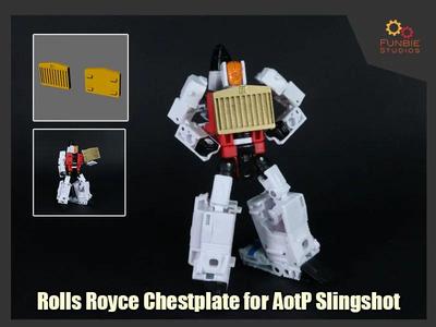 Rolls Royce Chestplate for Transformers AotP Slingshot
