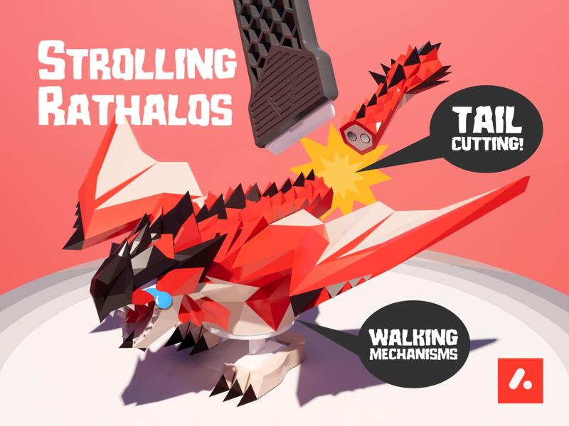 Strolling Rathalos