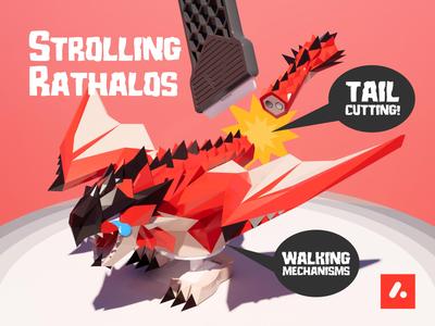 Strolling Rathalos