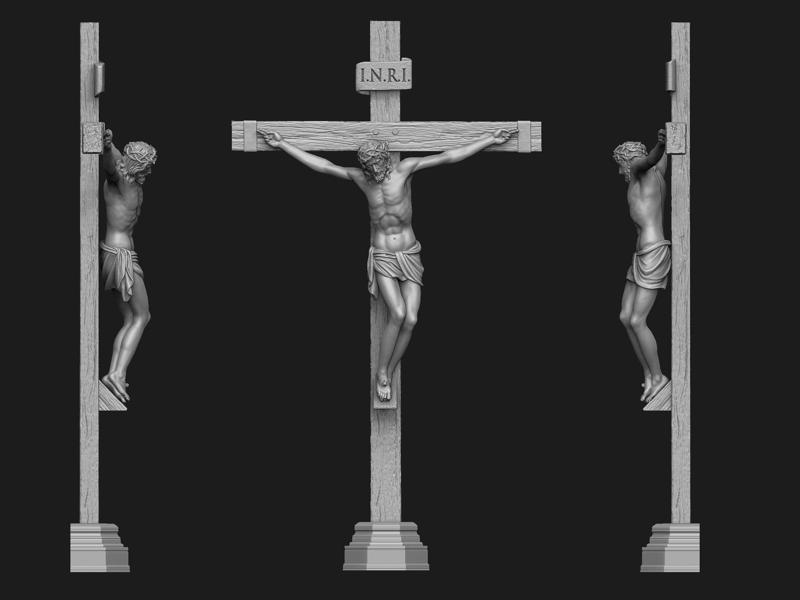 JESUS ON THE CROSS  Variant 2