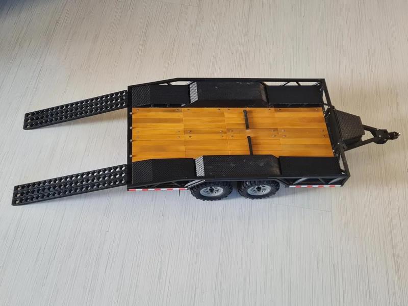 Jumbo Car Hauler Long ramp