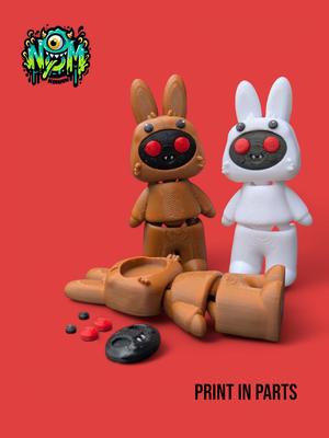 Monster Bunny Flexi