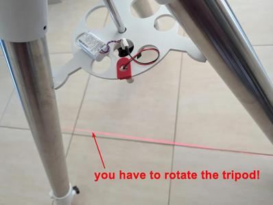 EQ6R pro laser polar alignment helper