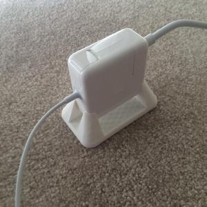MacBook AC/power adapter stand