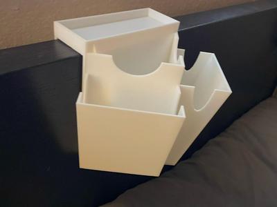 Dual Headboard Cubby