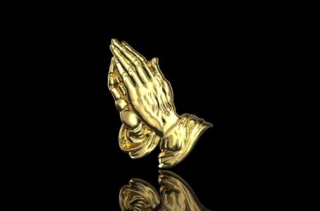 Praying Hands Gold N946