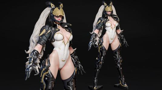 The First Descendant – Bunny – Fan Art –