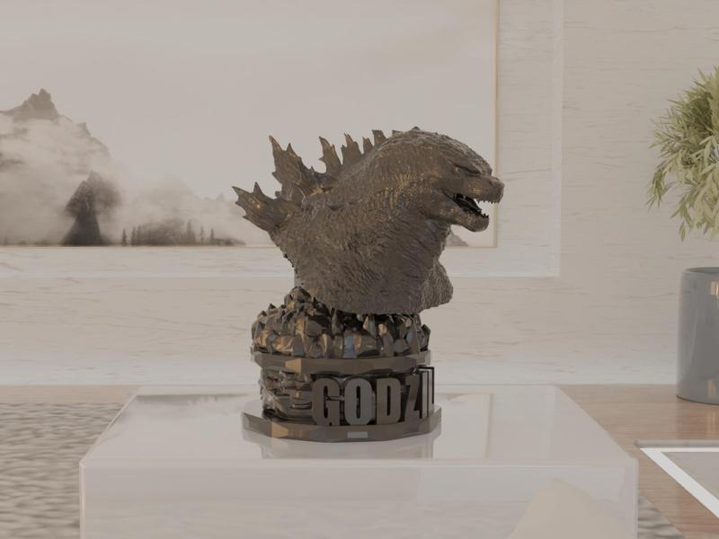 Godzillabust/ Monsterbust