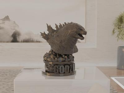 Godzillabust/ Monsterbust