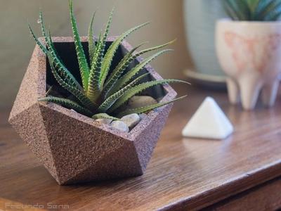 Geometric Desk Planter or Container Pot