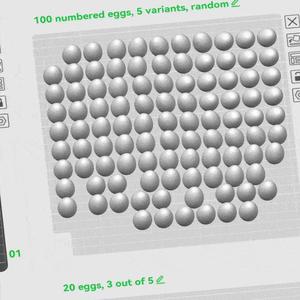 The 100 Hidden Eggs Challenge Easter Game + PDF