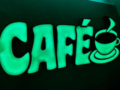 LED-Café Sign