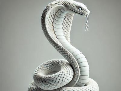 Snake statue
