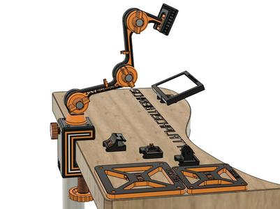 HoLi Angle 360 Universal Stand – Clamp Mounting