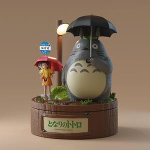 My Neighbor Totoro Umbrella Scene
