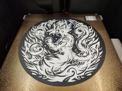 Dragonball Z wall art