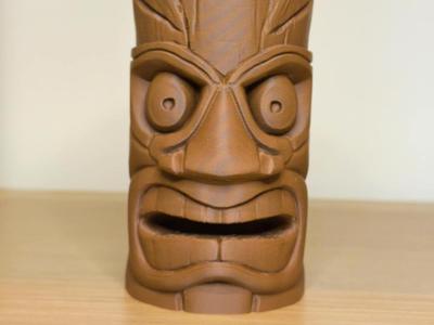 tiki statue