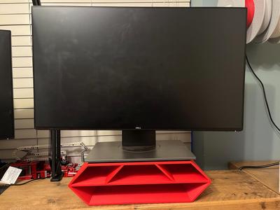 10cm Monitor riser platform x 3 configurations