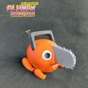 Cute Flexi Pochita Cainsawman