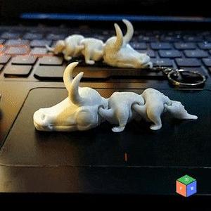Loki Alligator Variant Flexible Toy plus Keyring