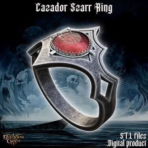 Fantasy Cazador Szarr Cosplay Ring Baldurs Gate 3