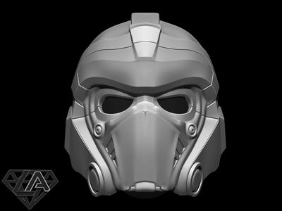 gears of war clayton carmine custom helmet
