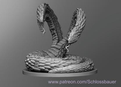 Giant Zombie Snake