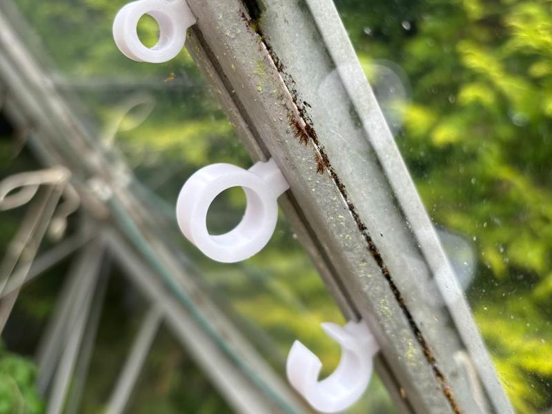 Greenhouse Cane clips