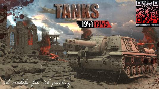 Tanks 1941-1945 3D Model Collection