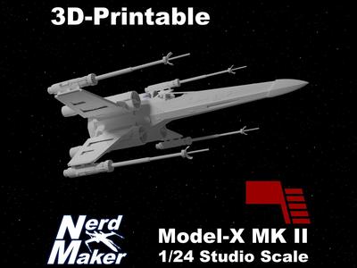 Model-X MK II 1-24 Studio Scale Red 5 –