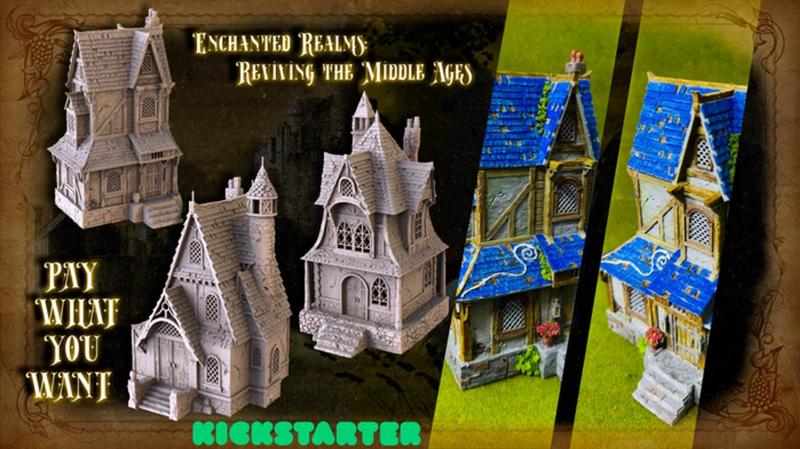 Enchanted Realms Reviving the Middle Ages 3D Model Collection