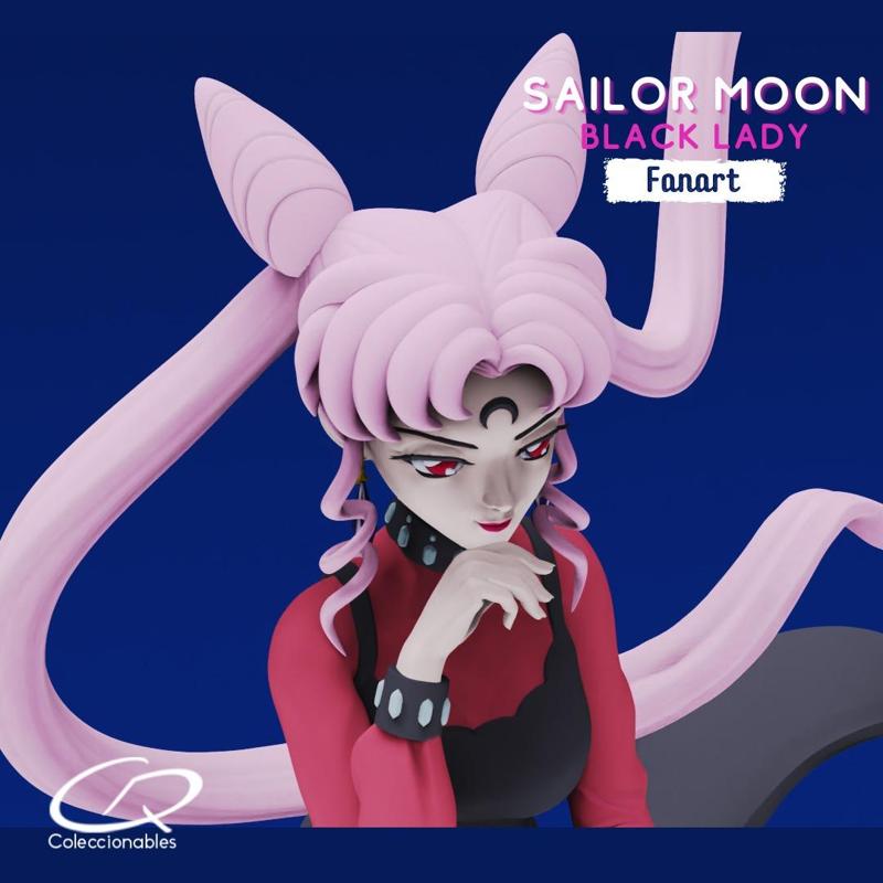 Sailor moon – Black Lady figure