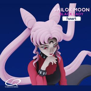Sailor moon – Black Lady figure
