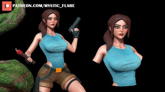 Lara Croft Bust