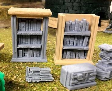Bookshelf with changeable Insert Parts :Promo